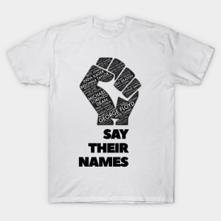 Black Power - Say Their Name T-Shirt